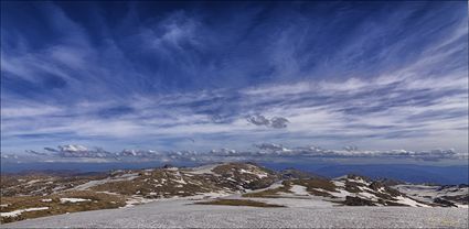 View from Summit  Kosciuszko NP - NSW T (PBH4 00 10612)